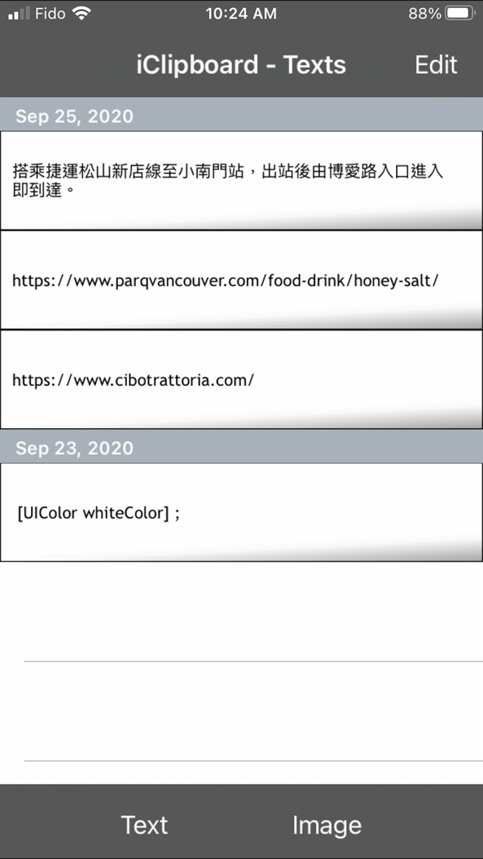 iClipboard - Clipboard manager