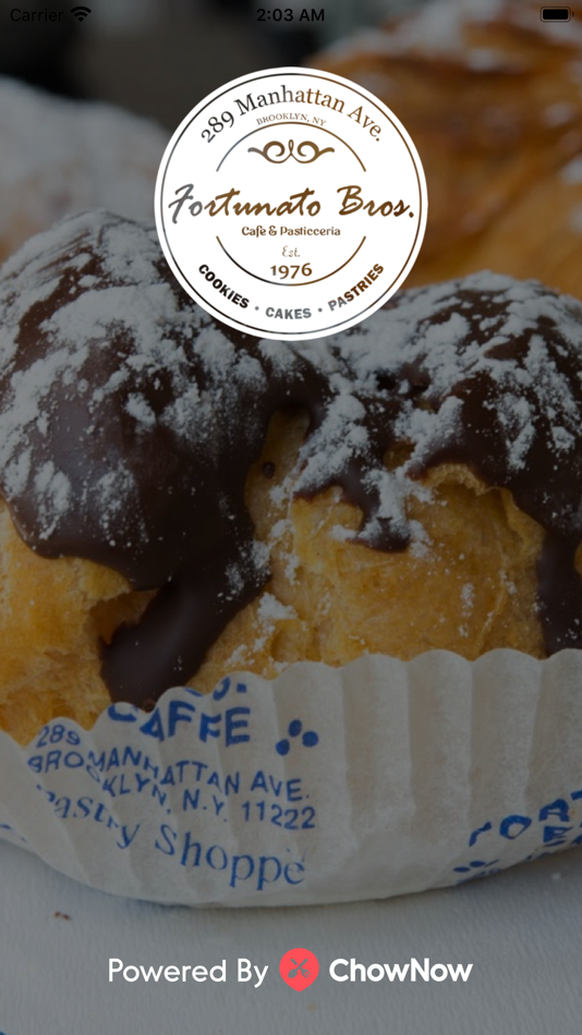 #1. Fortunato Bros Cafe & Bakery (iOS) 由: Fortunato Brother's