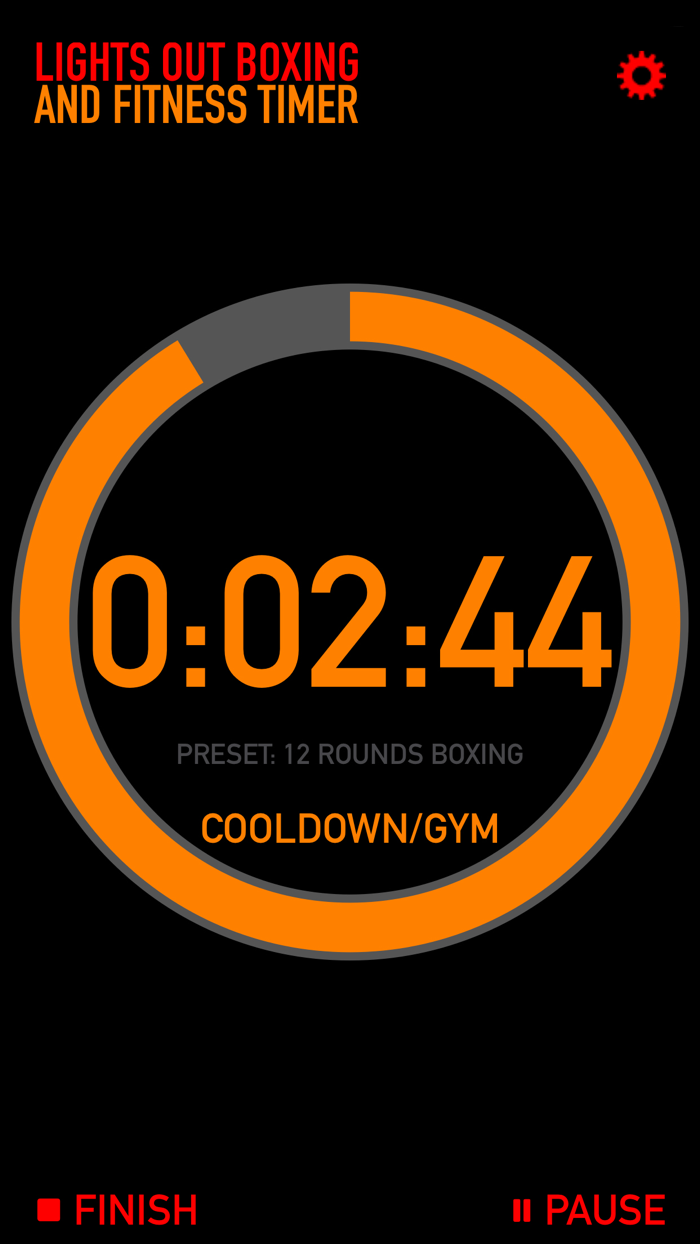 Lights Out Boxing Timer