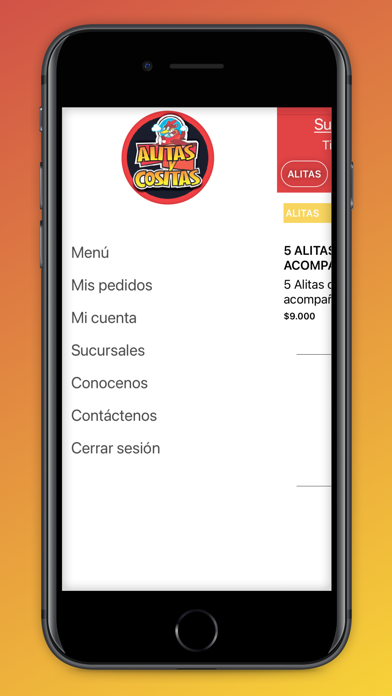 Alitas y Cositas Screenshot