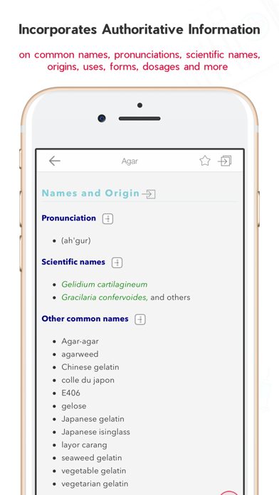 Herbs & Natural Supplements Screenshot