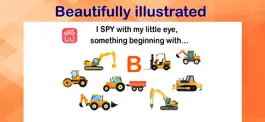 Game screenshot I spy letter building for kids apk
