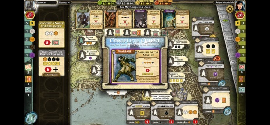 Screenshot of D&D Lords of Waterdeep