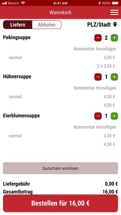 Screenshot #1 pour Entenhaus Asia Restaurant