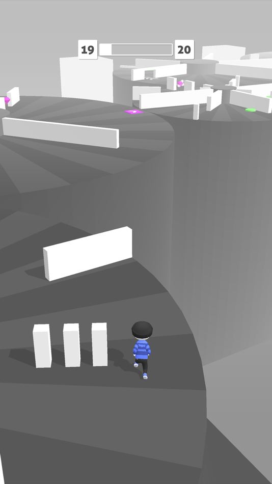 #4. Parkour Dizzy Run (iOS) 由: Tatjana Kolesnik