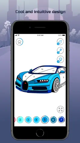 Game screenshot Cars Color By Number hack