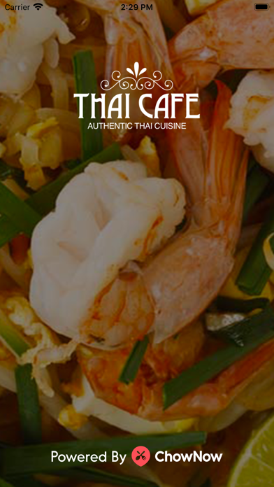 Thai Cafe Screenshot 1 - AppWisp.com Thai Cafe Screenshot 1 - AppWisp.com