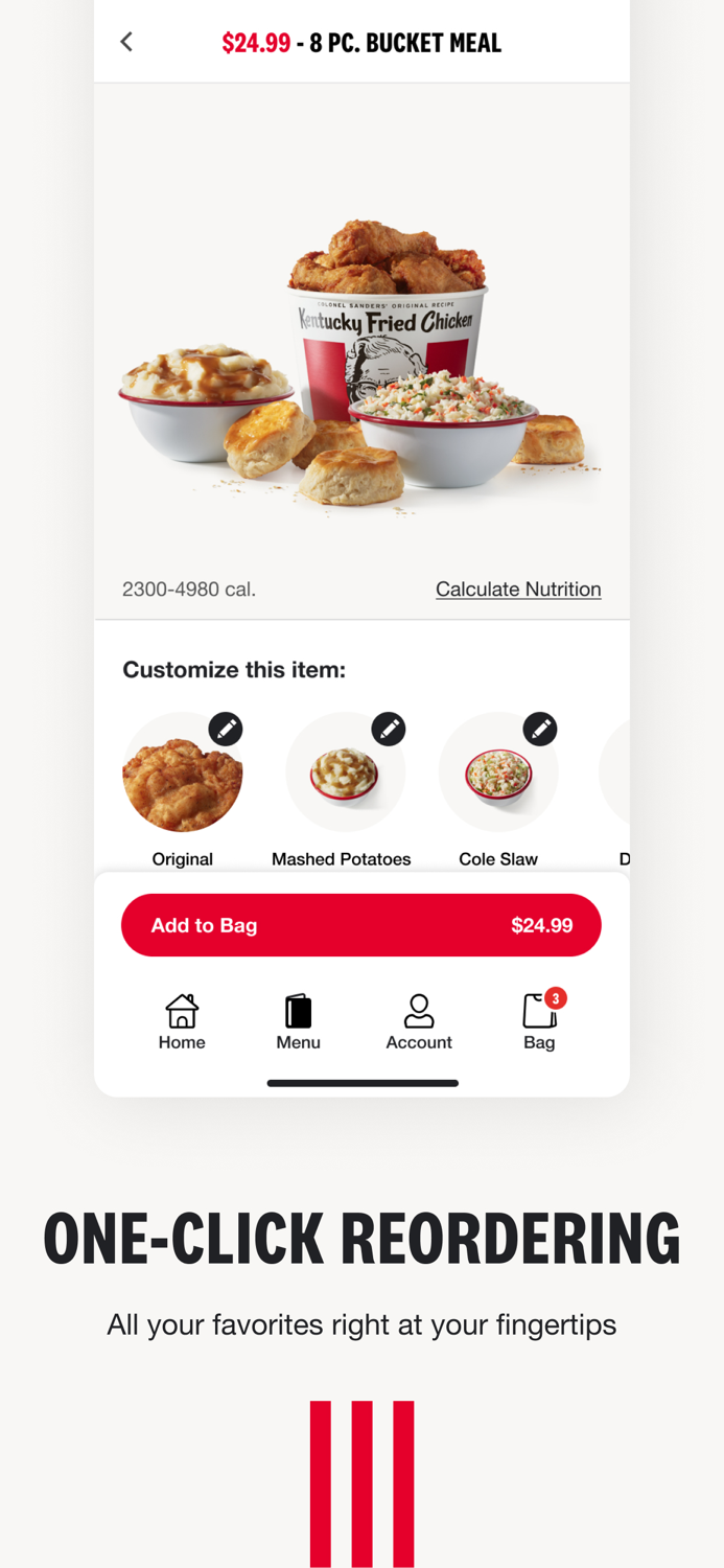 KFC US - Ordering App