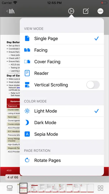 AHA eReader screenshot 6 of 7