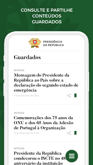 Presidencia.pt Screenshot