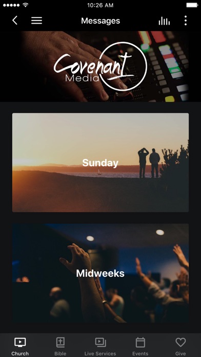 Covenant Church App Screenshot