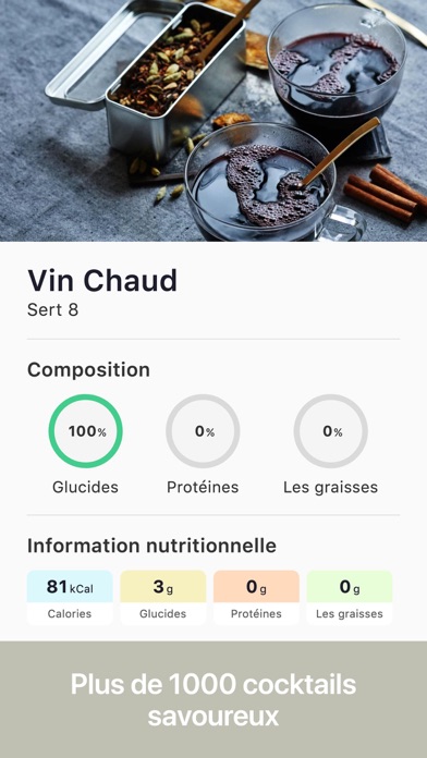 Screenshot #3 pour Cocktails & Boissons Recettes