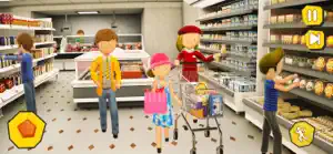 Shopping Mall- Stickman Family screenshot #1 for iPhone