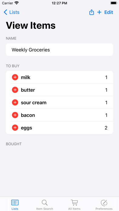 Screenshot #2 pour CheckOffLists
