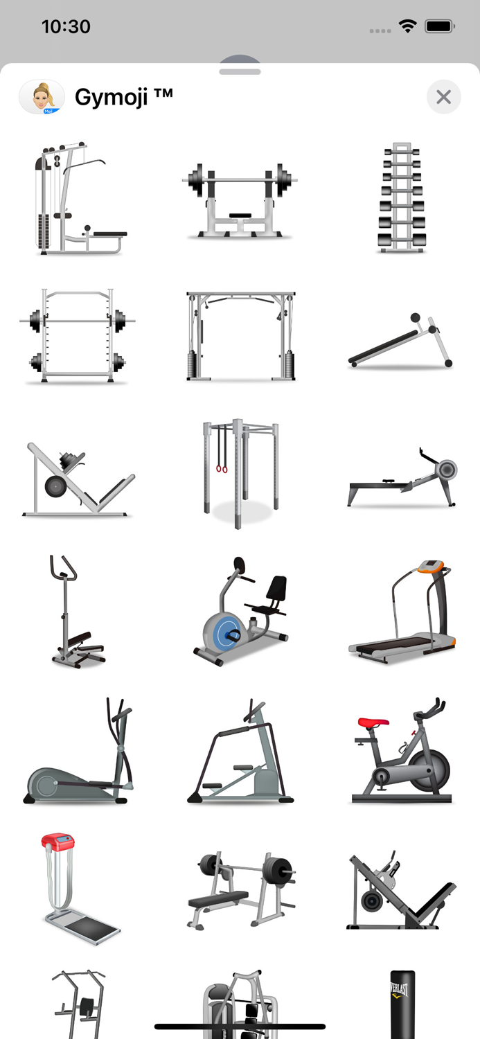 Gymoji ™ by Moji Stickers