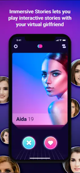 Game screenshot AIDA - Artificial Dating App hack