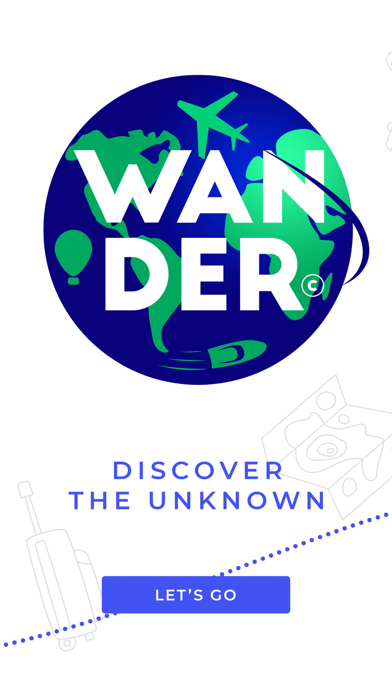 Wander – Discover the Unknown Screenshot