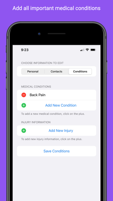 Medical ID - NFC Medical ID Screenshot