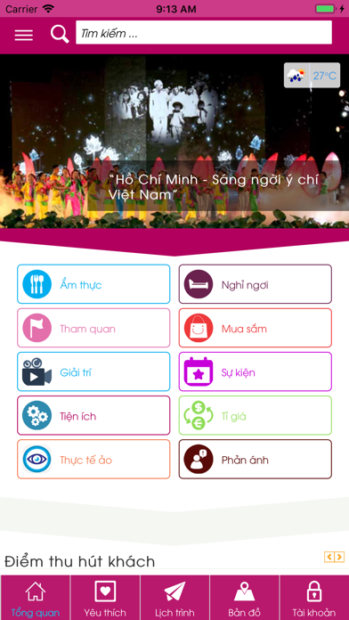 Dong Thap Tourism Screenshot