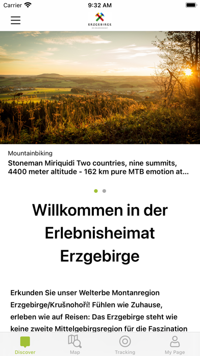 Experience the Erzgebirge Screenshot