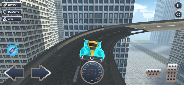 Ramp Stunt Car