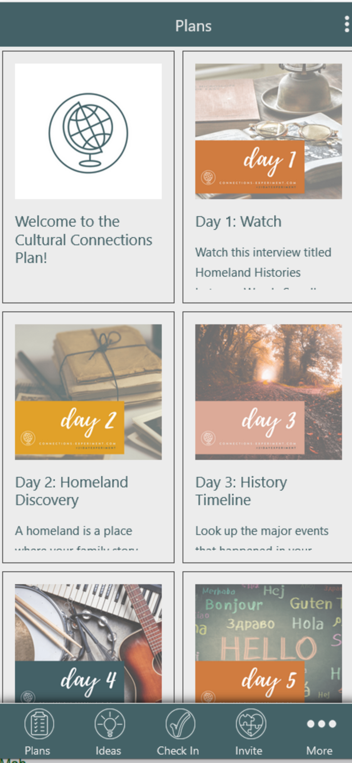 Connections Experiment