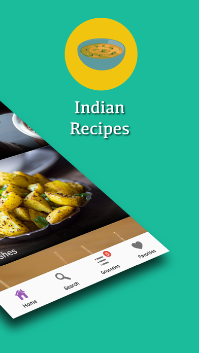 Indian Recipes & Ingredients Screenshot