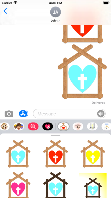 church stickers Screenshot