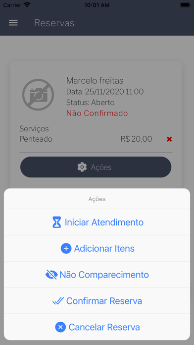 Avante Salões e Barbearias Screenshot