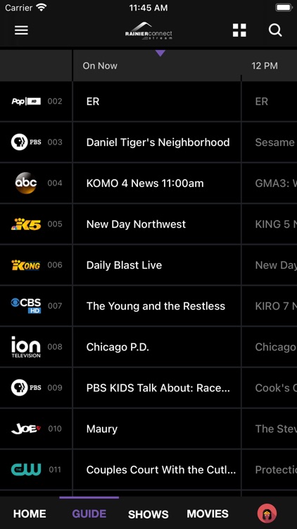 Rainier Connect Stream TV