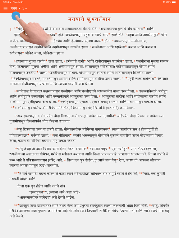 Screenshot #5 pour Marathi Study Bible