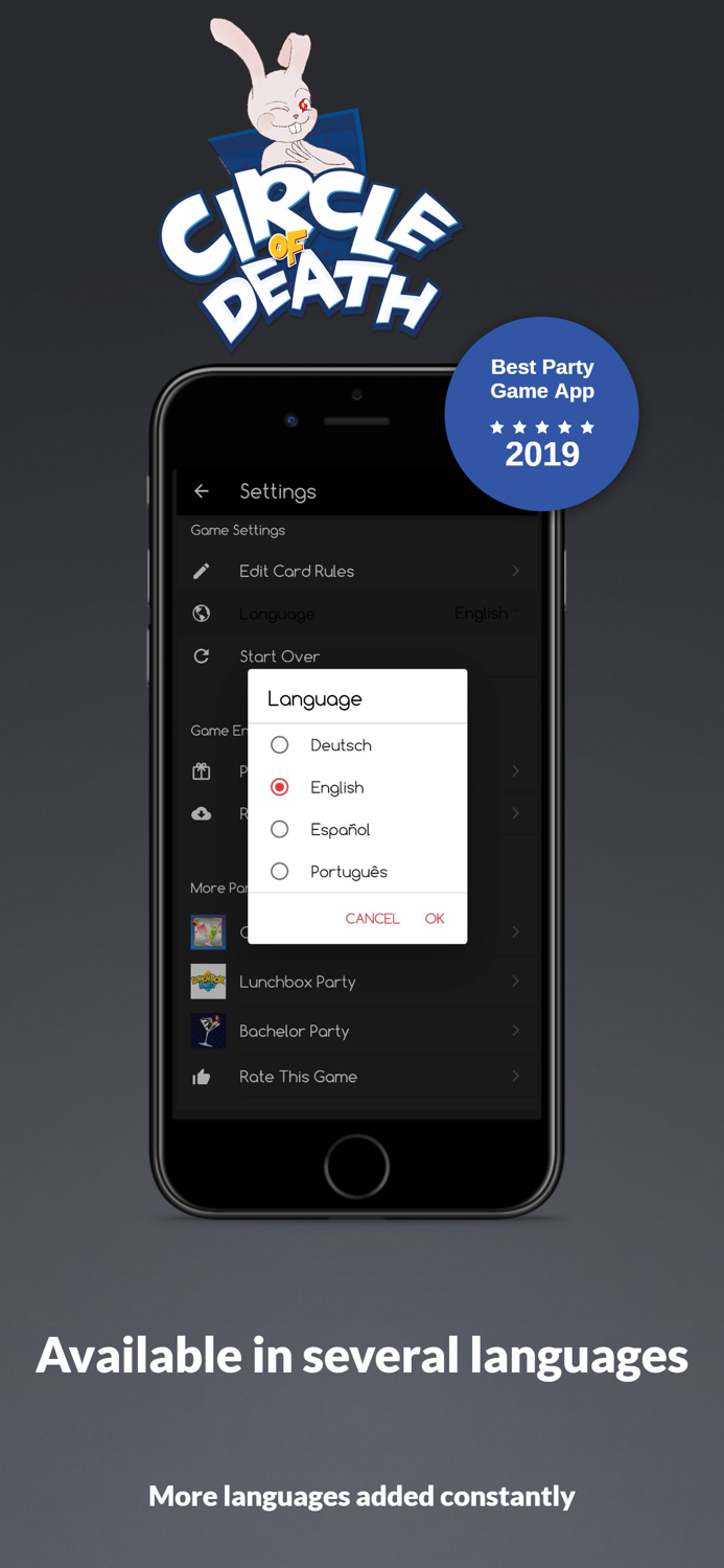Circle of Death Party Game