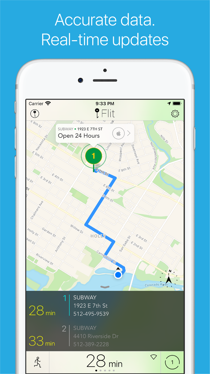 Flit for Subway Sandwiches