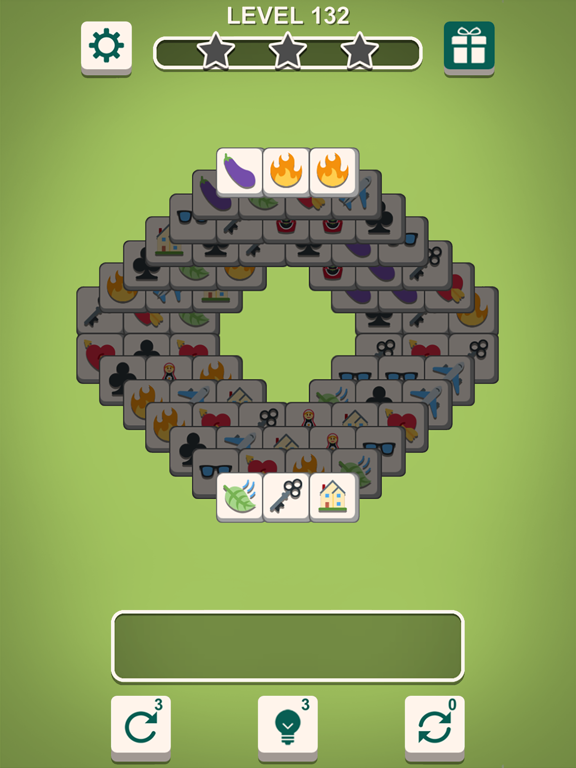 Tile Match Emoji iPad screenshot 4 - Games app