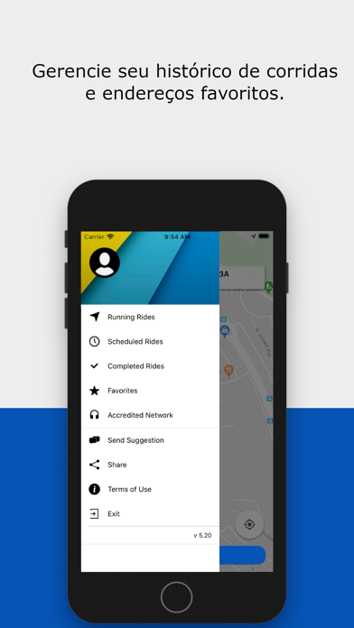 Vale Taxi Service Screenshot