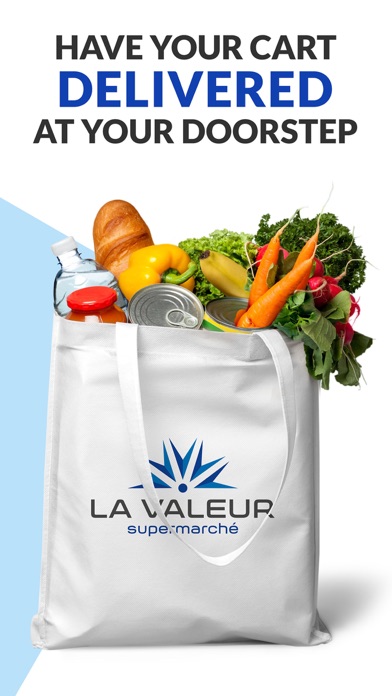 La Valeur Online Grocery Screenshot