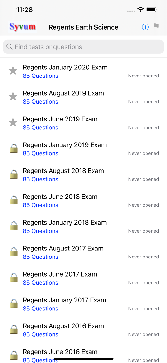 Regents - Earth Science