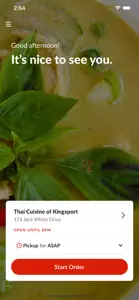 Thai Cuisine of Kingsport screenshot #2 for iPhone