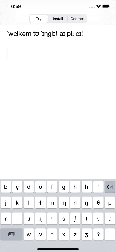 English IPA Keyboard - Education App | MWM
