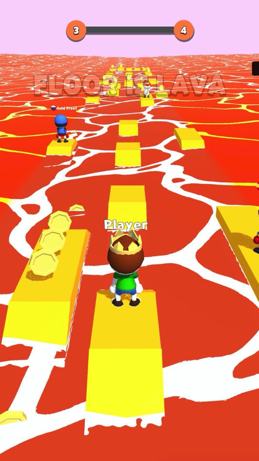 #4. Floor is Lava 3D (iOS) 由: Svyatoslav Fedoriv