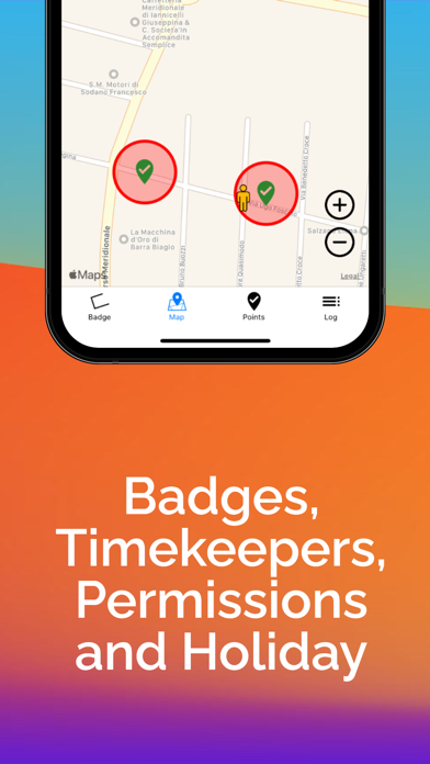 BadgeMe: time tracking service Screenshot