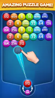 number bubble shooter. iphone screenshot 1