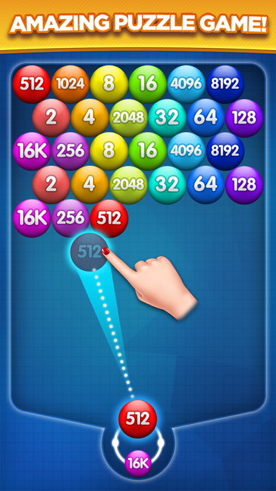 Number Bubble Shooter. screenshot 1