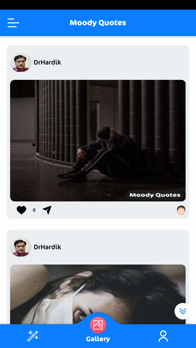 Screenshot #3 pour Moody Quotes