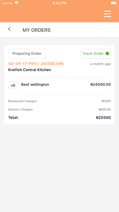 Kreifish Kitchen Screenshot