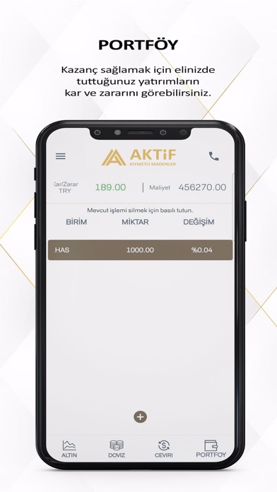 Aktif Kıymetli Madenler Screenshot