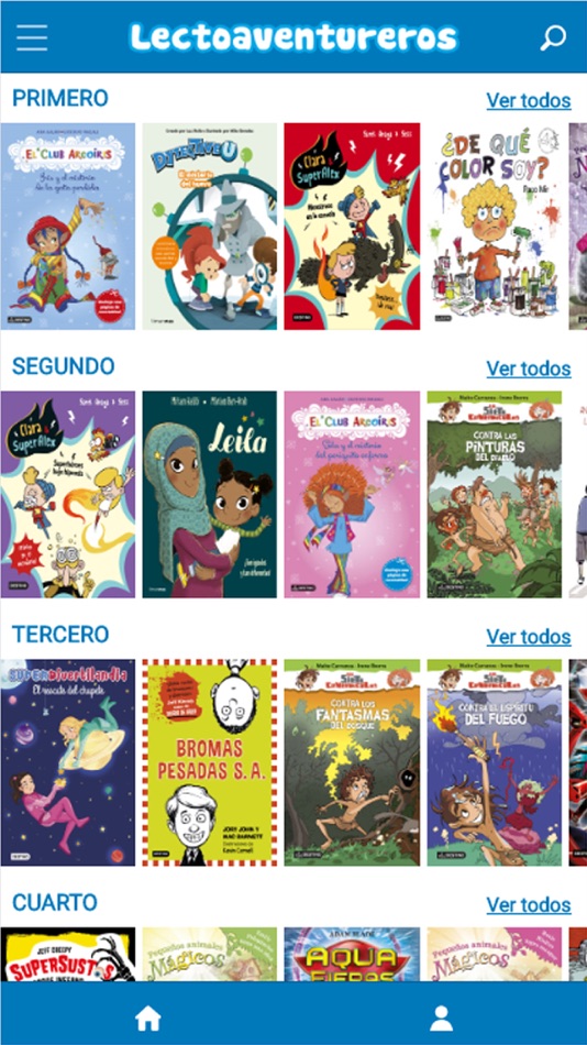 #1. Lectoaventureros Lecturas (iOS) By: Editorial Planeta (Grupo Planeta)