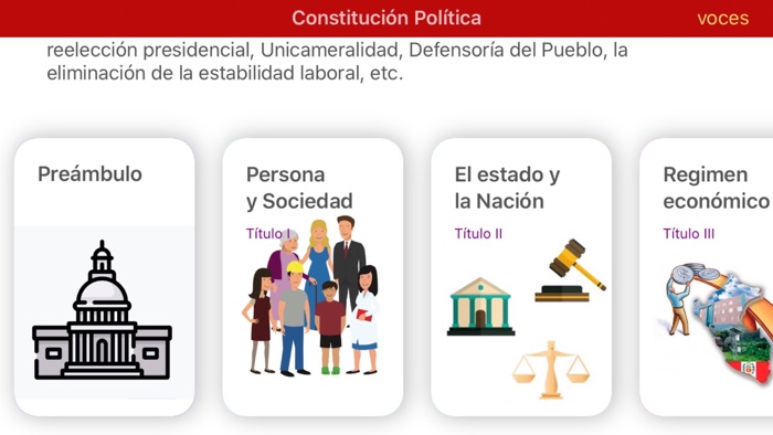 Constitución Política - PERU