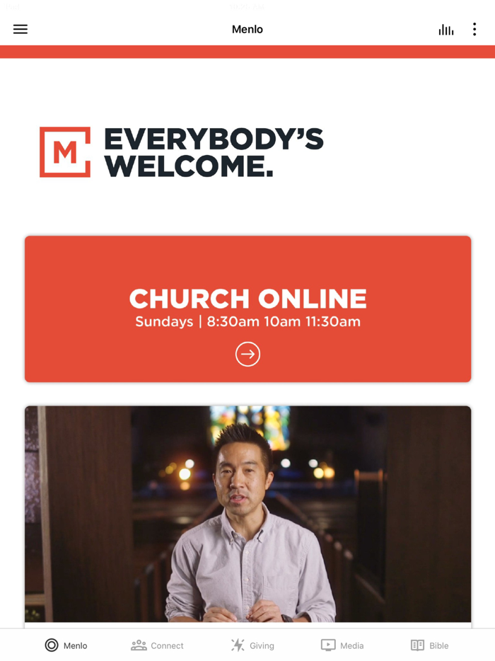 Menlo Church App