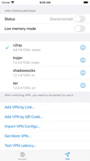 fair vpn iphone screenshot 1